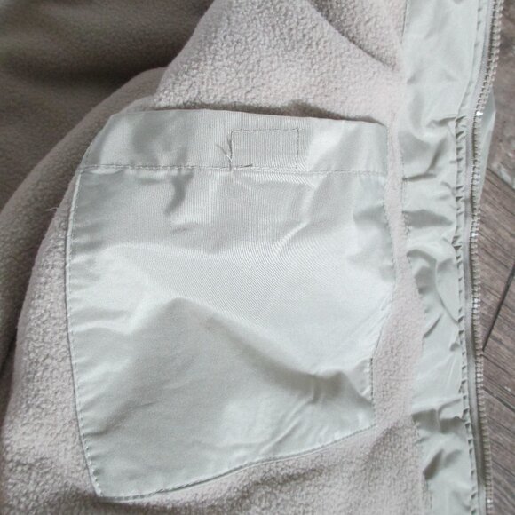 US Polo ASSN Size M Men Jacket Tan Beige Full Zip Lined Rain Coat Windbreaker - Picture 8 of 12